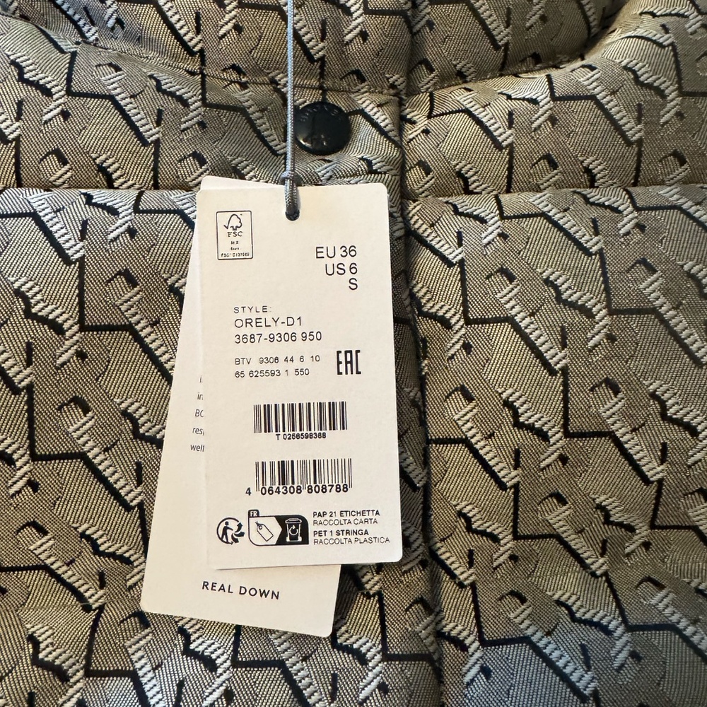 BOGNER Orely D1 Down Vest Sz. 36Euro/Small US-Funky Print - Picture 3 of 5